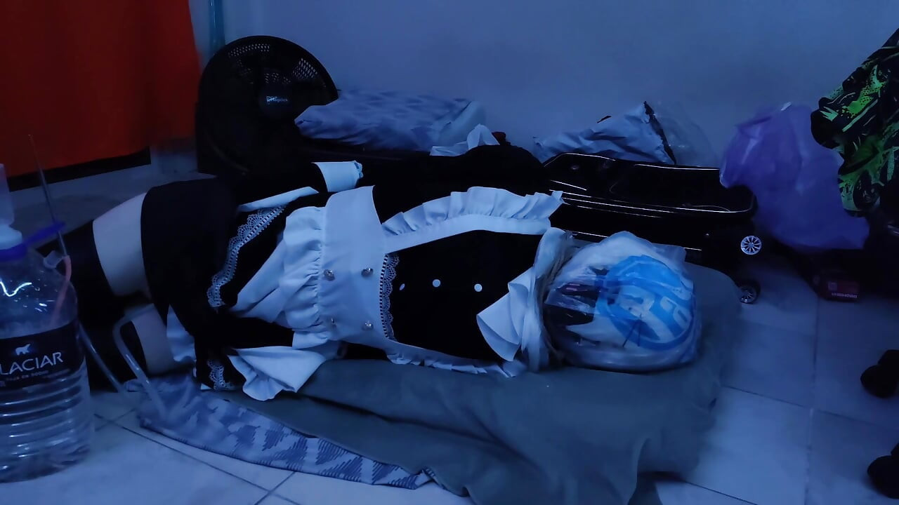 Kigurumi Maid Bondage Heavy Breathplay