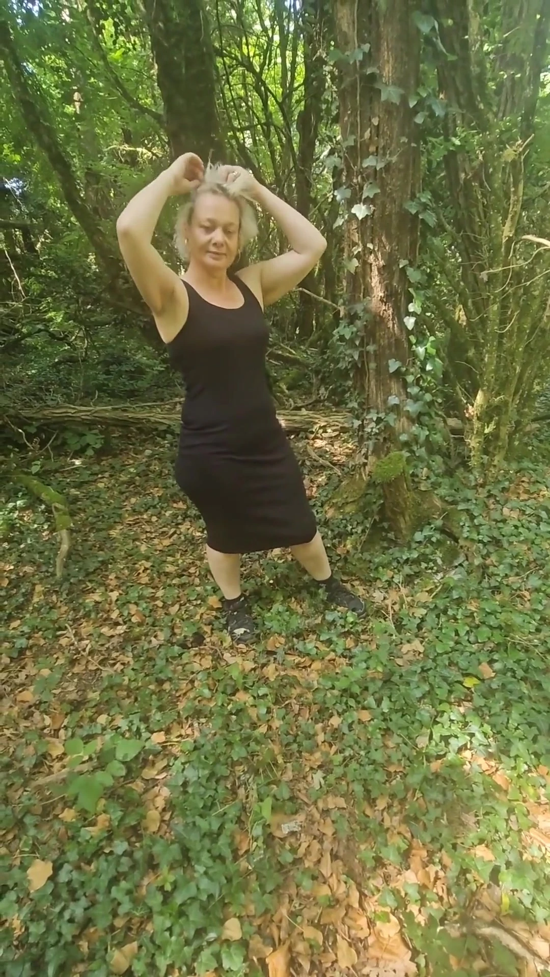 I Get Caught by a Peeker While He Fucks My Mature MILF Pussy