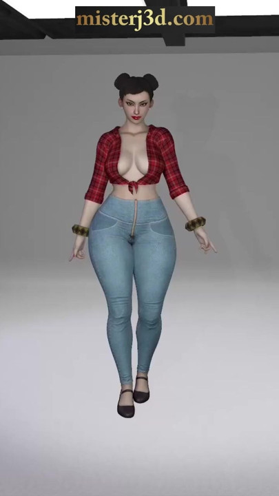 Chun li dancing in audition