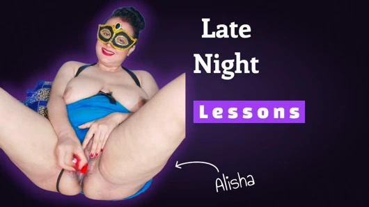 Late-night-unterricht mit Alisha Bhabhi