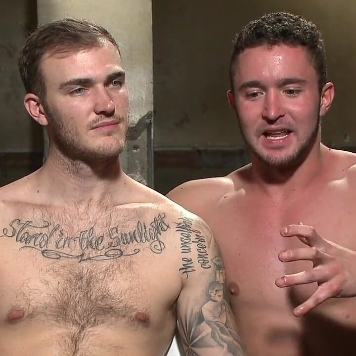 Novo muscle boy para o Sr. Wilde