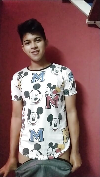 Hot teen boy in he bathed