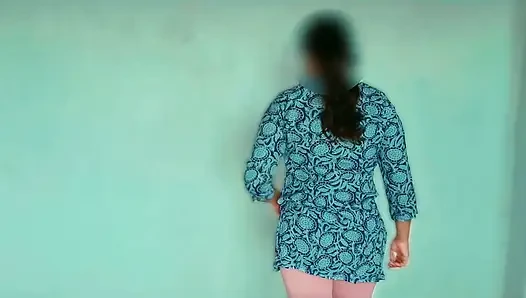 Brother-in-law picked up the sister-in-law cleaning the spider's webs in her lap and fucked her (Clear Hindi Audio)