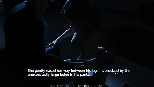 Orta yaşlı seksi ev sahibi büyük yarak emiyor ve ağzına boşalıyor