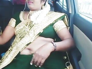 Telugu habla sucio y folla en el coche