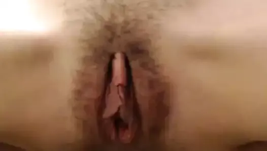 redhairy pussy hole closeup