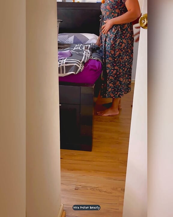 Peeping at My Parents Bedroom - My Dad Pounding Step Mom in Doggy Anal Pulling Mangalsutra