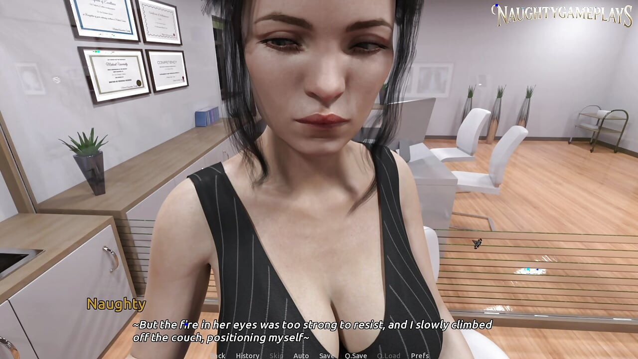 Futa Healthcare 01 By FatsoCat - Sexy Futanari MILF Loves Man's Huge Cock - 3D Futa Trans Porn Game