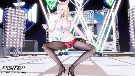 Mmd i ren - butt - ahri si cewek seksi dengan tarian kpop hentai legendaris tanpa sensor 4k 60fps