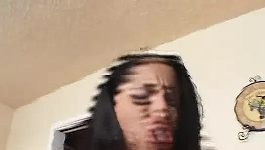 Mature Brunette Stretched Wide in Intense Anal Pounding Session