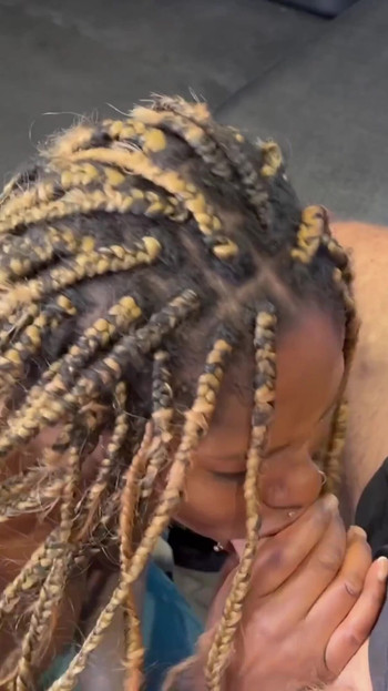 Spectacular moment from "Ebony Goddess Xeinna Rose Blowjob Compilation"