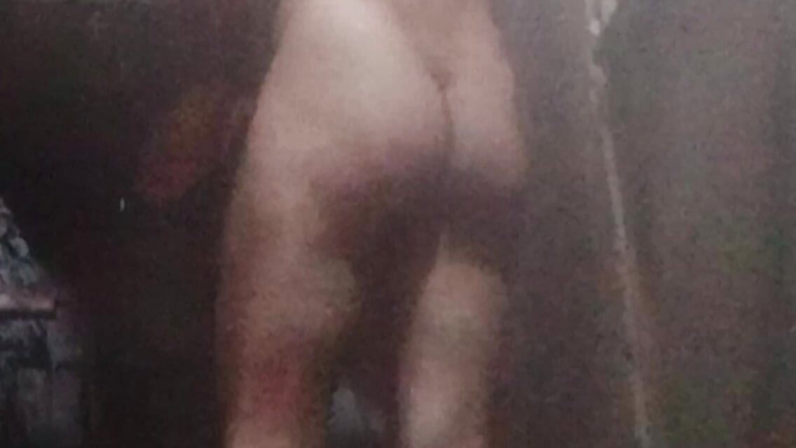 Morning shower ass