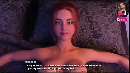 Мелодия No31 - Мелоди и Йоханнес вышли на ночь... Melody сквиртует на ногу Йоханнеса, пока Стартг трахается.