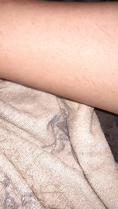 I was shaved completely