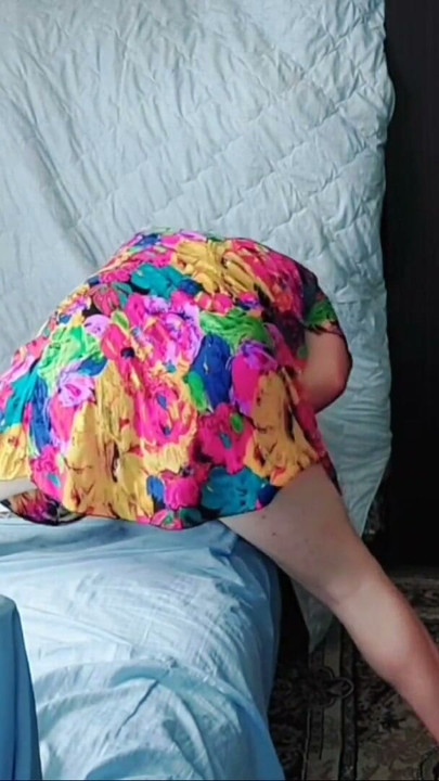 Big White Sissy Ass Crossdresser Slut Twink Gay Femboy, Ladyboy, Emo Style, Flowered Sexy Summer Dress, Girly Boy | Clip 1