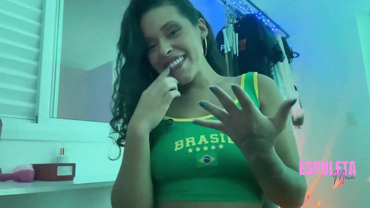 Espuleta Maia - POV - Punheta Guiada E Um Pouco De Bate Papo,