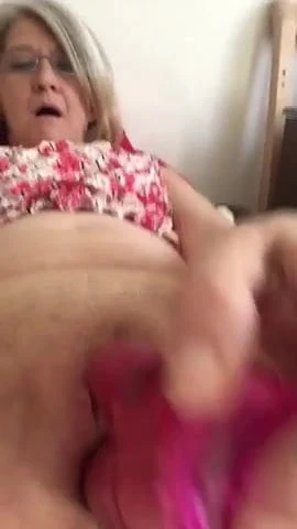 Mature Playing With Dildo