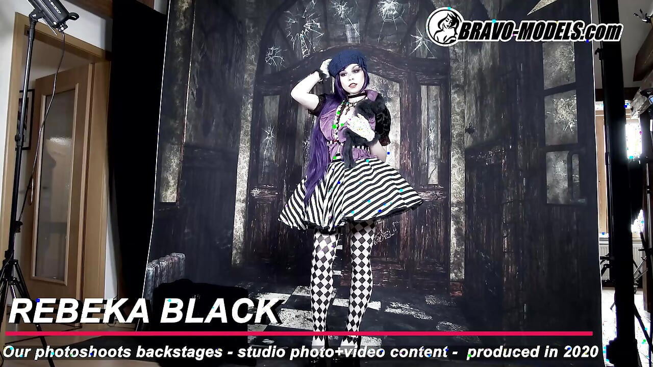 386-Backstage φωτογράφηση Rebeka Black - Ενήλικας