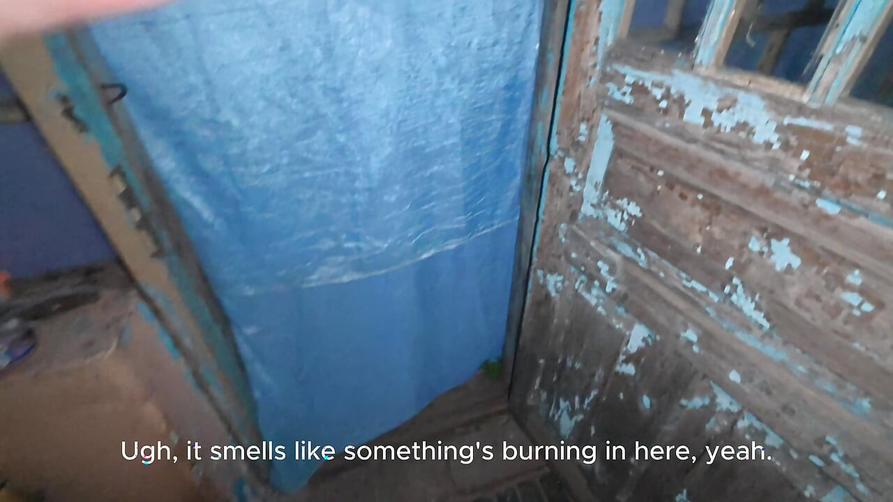 Soapy naked bodies in a rural shower