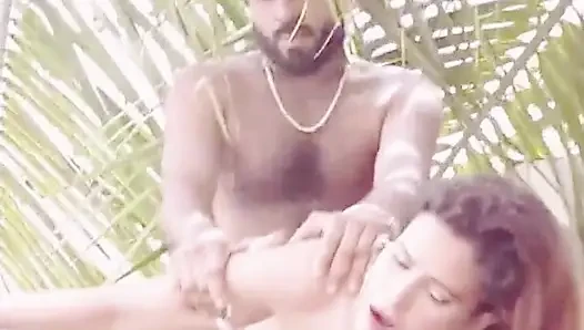 Kalpesh fucked Ruxar on the cot in the jungle