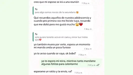 Aldatan kadınla mutlu sonla ateşli sohbet