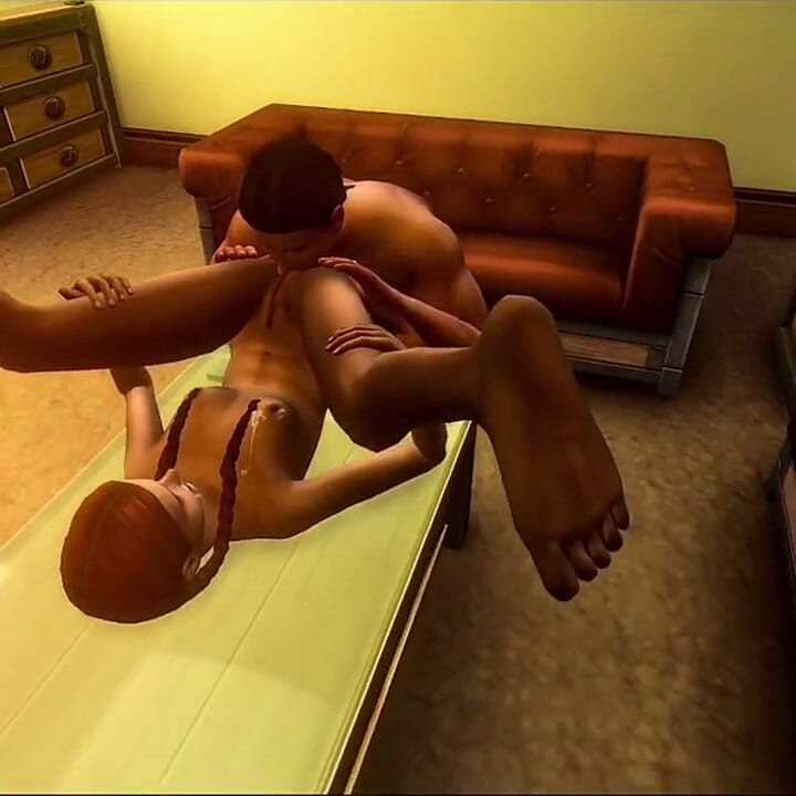 他在 Sims 4 裡無聲讀懂她的慾望
