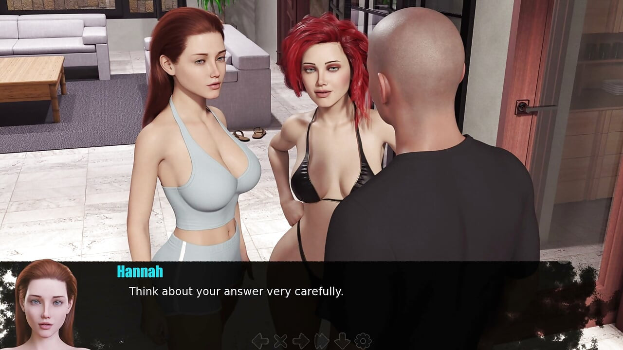 Adored by the Devil 13 - Sasha Shows Full Nude Body and Hannah Goes Topless