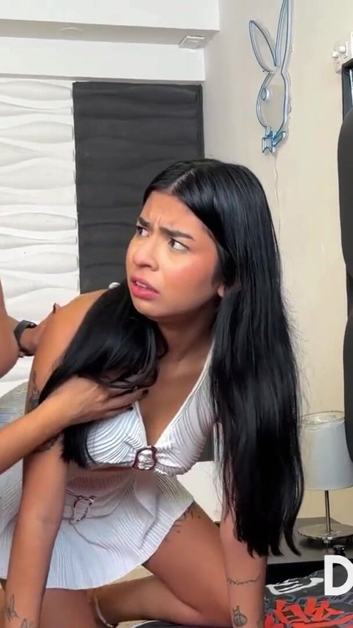 I DISCOVER I'M A NYMPHOMANIAC WHEN I SEE MY STEPSON HAVING SEX WITH HIS GIRLFRIEND. | Clip 3