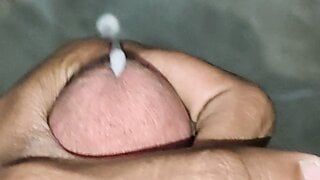 Éjaculation - grosse bite noire