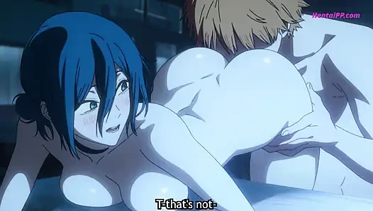 Reze's Pussy Dripping With Denji's Thick Cum After Brutal Fuck