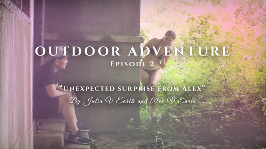 Aventure en plein air. épisode 2: surprise inattendue d'Alex.