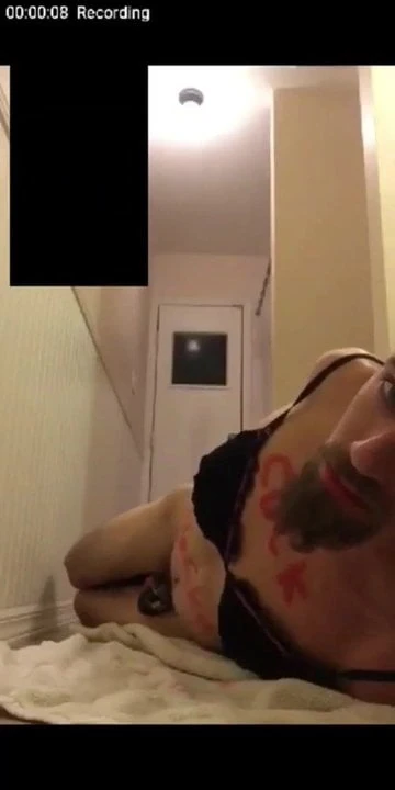SISSY DUSTIN STOLARZ POUNDING HIS OWN ASS