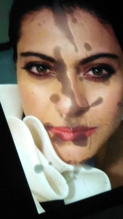Kajol milf cum tribute covered in huge load of cummm