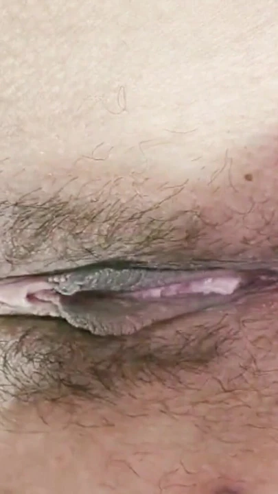 Spectacular moment from "Fingering and rubbing masturbate hairy wet pussy close up with creampie"