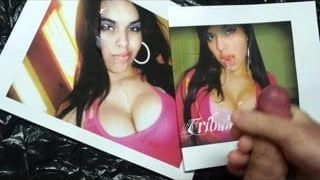 Double facial tribute for hot tribute queen Natuky85