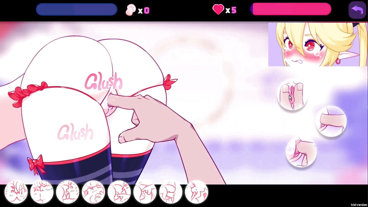 Hentai-spel - elfmeisje pinball - sexy succubus met een slank lichaam in een rauwe, strakke sekssessie