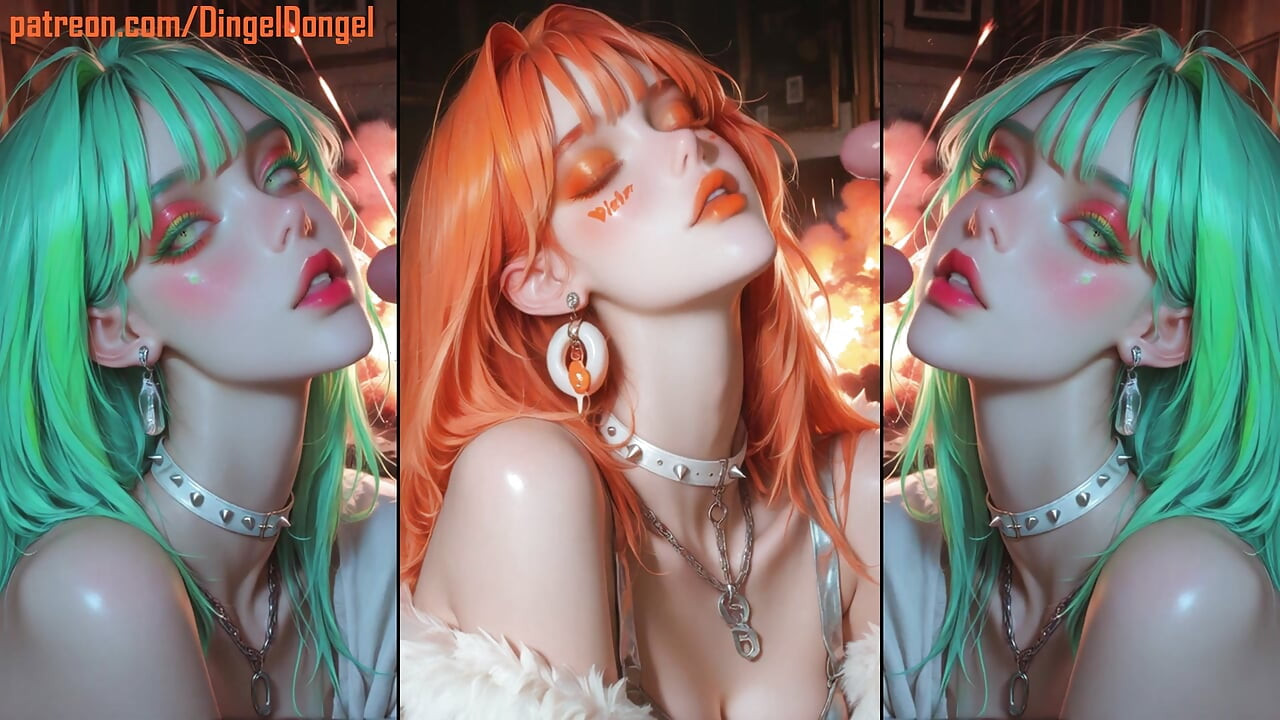 Rozdział 2: Postacie anime mają twarze dokładnie pokryte spermą.