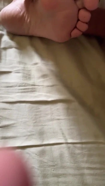 Jaw-dropping moment from "Ann Goes Solo then Gets Two Suprises Cum Everywhere"