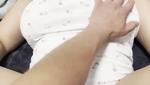 I caught a naughty girl masturbating and fucked her