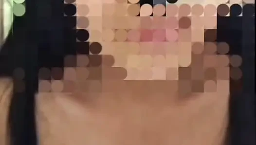 We made a video call with my friend's girlfriend and ended up