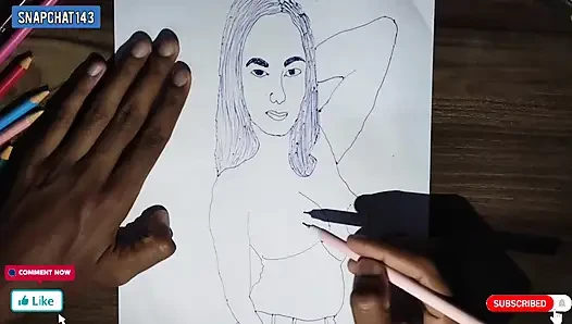 Lovely young girl is a shemale with big cock