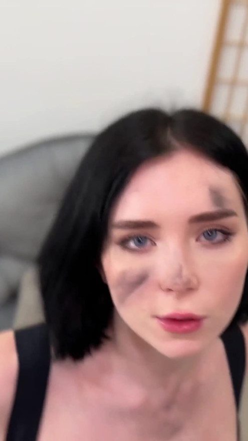 Beauty Auto-Mechanic Deepthroat, Rough Fucks and Gets Facial POV | Clip 1