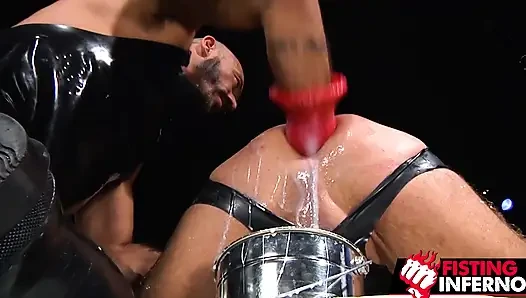 FISTING INFERNO - Bearded Dr. Daniels Turns a Checkup Into Full Submission
