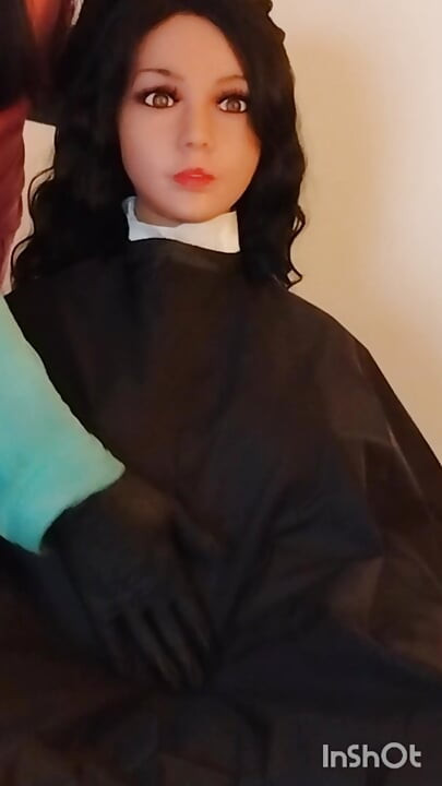 Lindsey erotic chemical cape modeling session busty sex doll