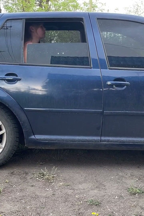 Backseat Tease: Jumping for Your Pleasure