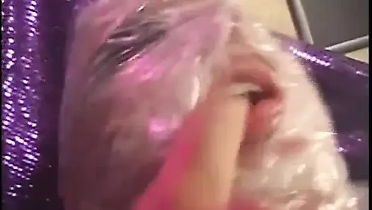 Latex chick gets a hard fuck in her pussy and ass