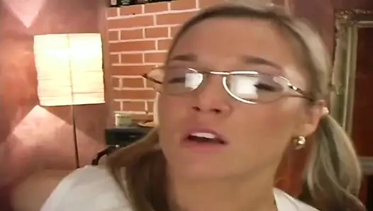 Horny Blonde Babe Gets Fucked Hard and Facialized