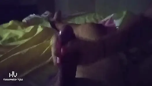 Amateur-ehefrau weckt ihren ehemann auf