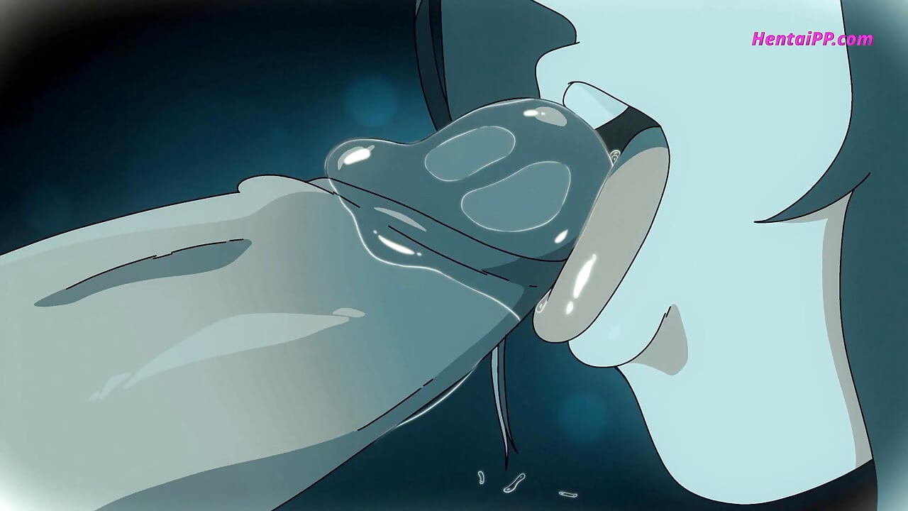 자지를 기지에서 팁으로 핥은 다음 그를 끝까지 데려가는 Reze