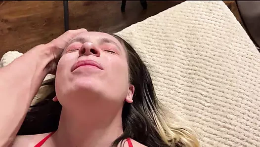 Please don't tell our parents. I'll do everything for you! My stepsister begs me to keep her secret